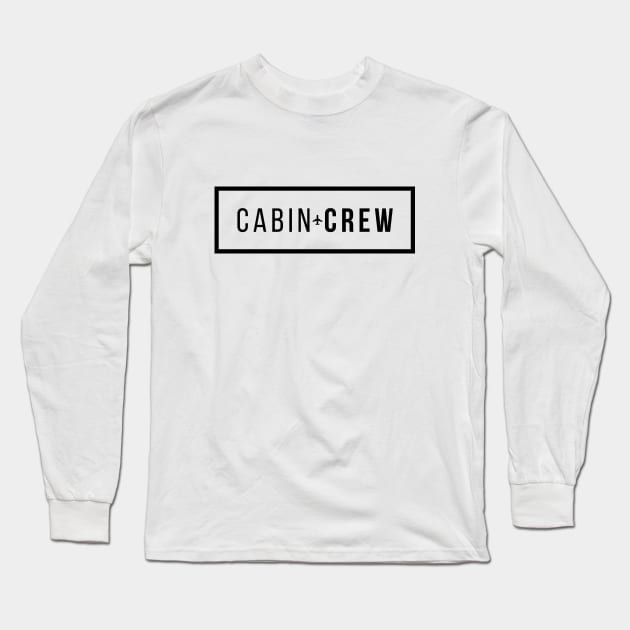 Cabin Crew Long Sleeve T-Shirt by Jetmike